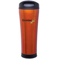 18 Oz. Orange Cara Stainless Steel Tumbler